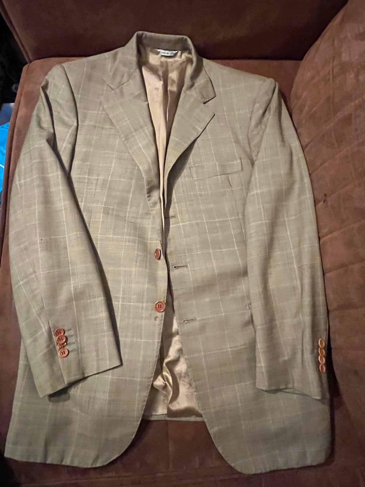 Ermenegildo zegna colbert, Ophalen of Verzenden, Zo goed als nieuw, Maat 48/50 (M)