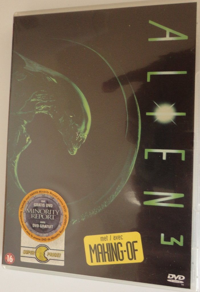 Alien -3, Cd's en Dvd's, Alle leeftijden, Ophalen of Verzenden, Gebruikt, Actie