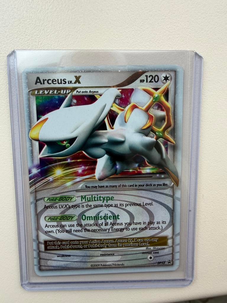 Arceus Pokemon kaart, Ophalen of Verzenden, Zo goed als nieuw