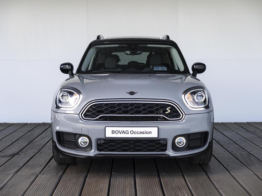 MINI Countryman Cooper SE ALL4 Chili + Panoramadak + Achteru, Auto's, Mini, Automaat, Stof, Gebruikt, Plug-in hybride