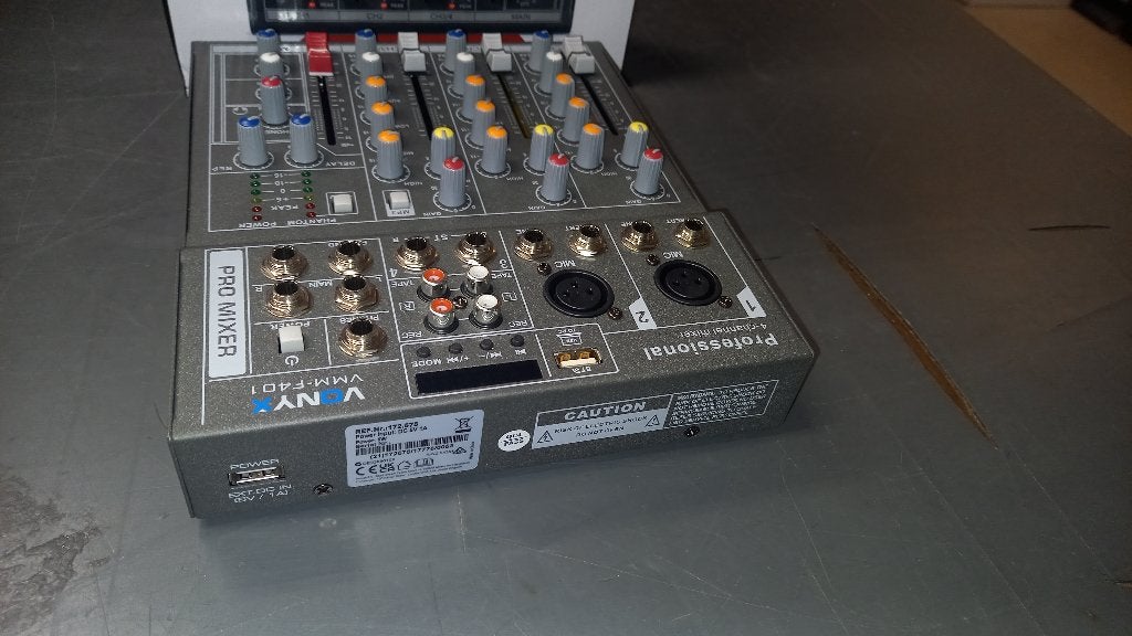 Mixer VONYX VMM-F401, Ophalen of Verzenden, Nieuw, Minder dan 5 kanalen