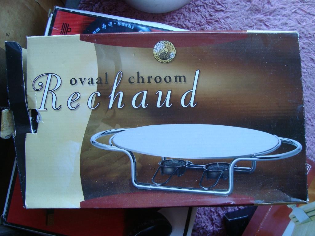 Rechaud met waxinelicht nieuw, Ophalen of Verzenden, Nieuw