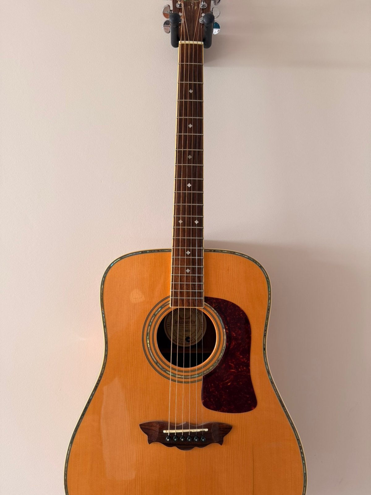 Washburn WD-44S Rarewood 2003, Ophalen, Gebruikt, Western- of Steelstringgitaar