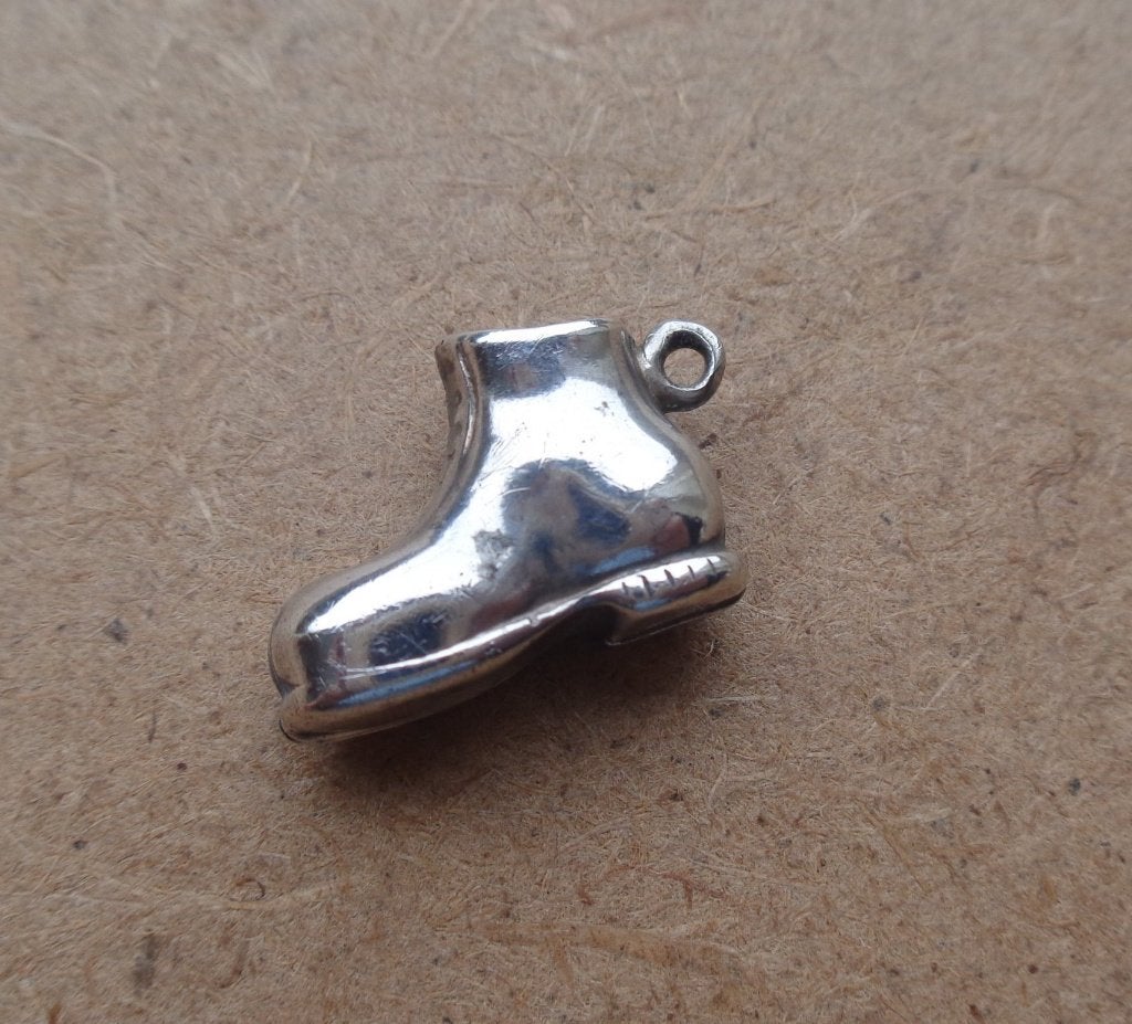 zilveren vintage bedel schoen [164], Overige merken, Verzenden, Zo goed als nieuw, 1 bedel