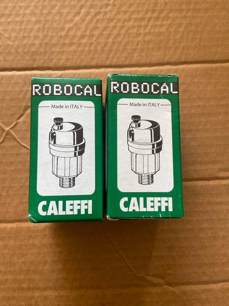Caleffi ROBOCAL Automatisch Verticaal Ontluchtingsventiel 1/, Doe-het-zelf en Verbouw, Verwarming en Radiatoren, Ophalen of Verzenden