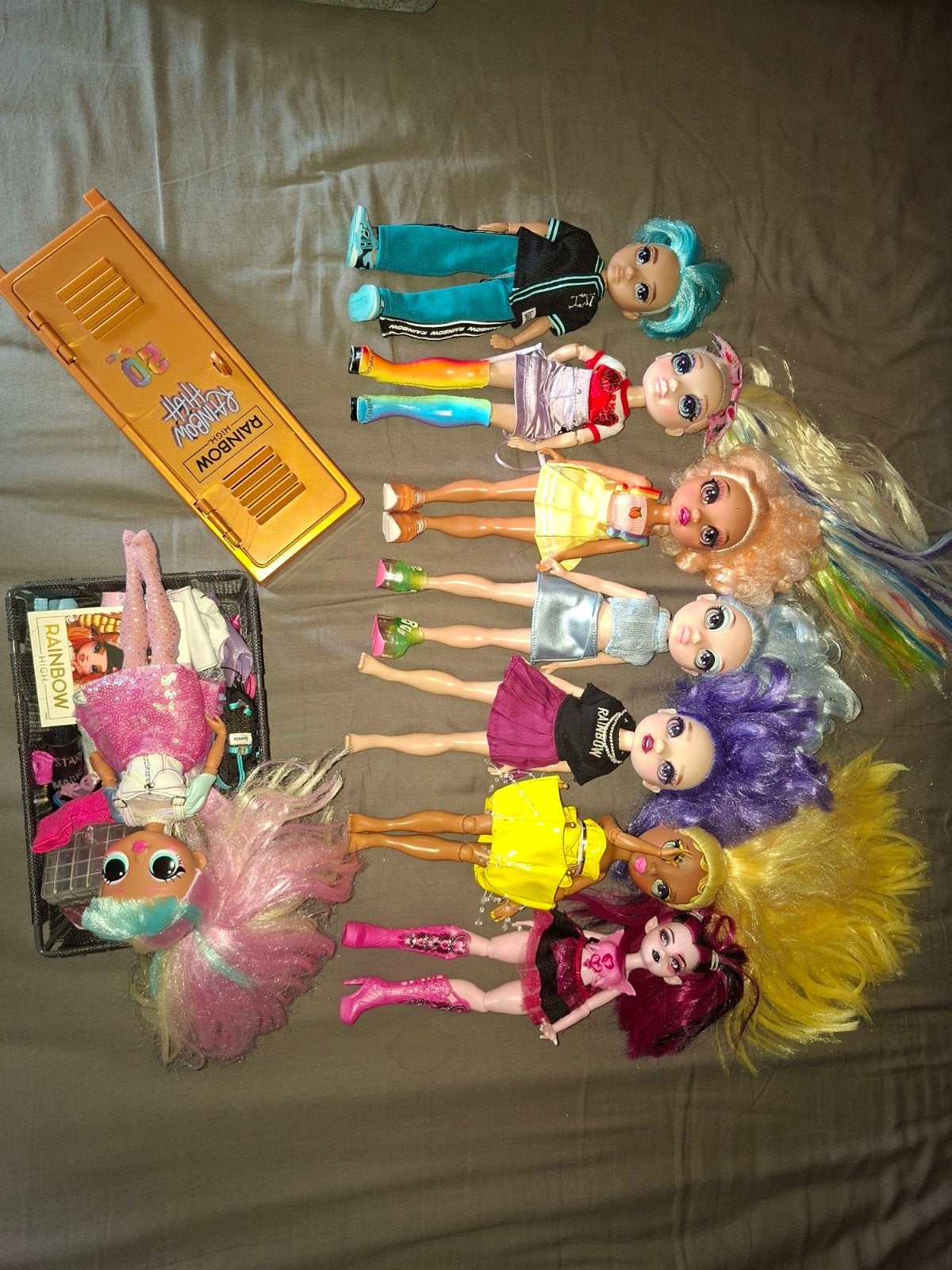 Grote collectie Rainbow High en andere modepoppen, Ophalen, Gebruikt, Fashion Doll