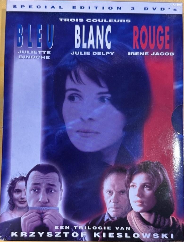 Kieslowski's Trois Couleurs - dvd box, Cd's en Dvd's, Dvd's | Filmhuis, Alle leeftijden, Ophalen of Verzenden, Zo goed als nieuw