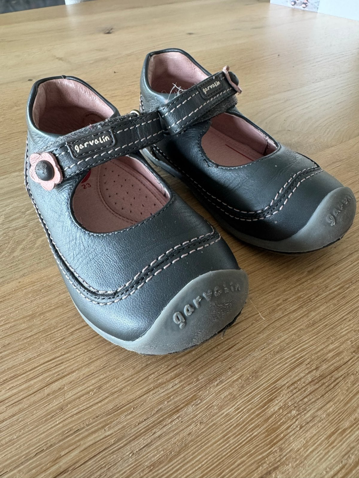 Garvalin leren schoenen maat 23, Ophalen of Verzenden, Gebruikt, Meisje, Schoenen