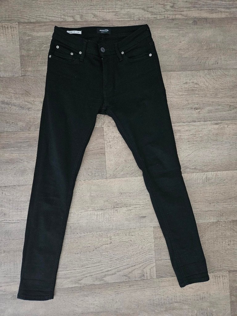 Nieuwe zwarte skinny broek van Jack&Jones maat 28, Zwart, Nieuw, Ophalen of Verzenden, Jack & Jones