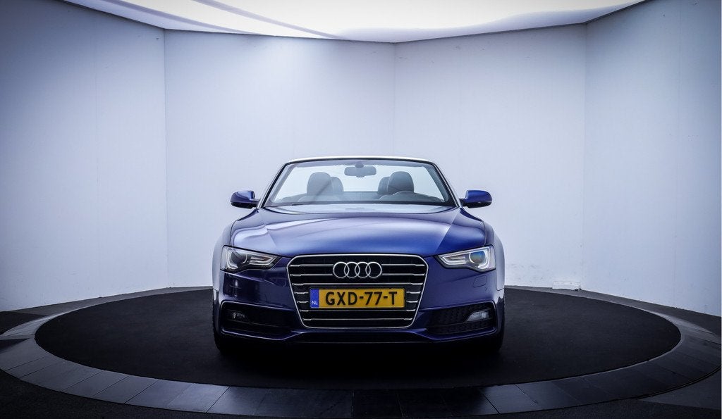 Audi A5 Cabriolet 1.8TFSI S-Tr. S-Line NAVI | LEER | SPORTST, Gebruikt, 4 cilinders, Cabriolet, Leder