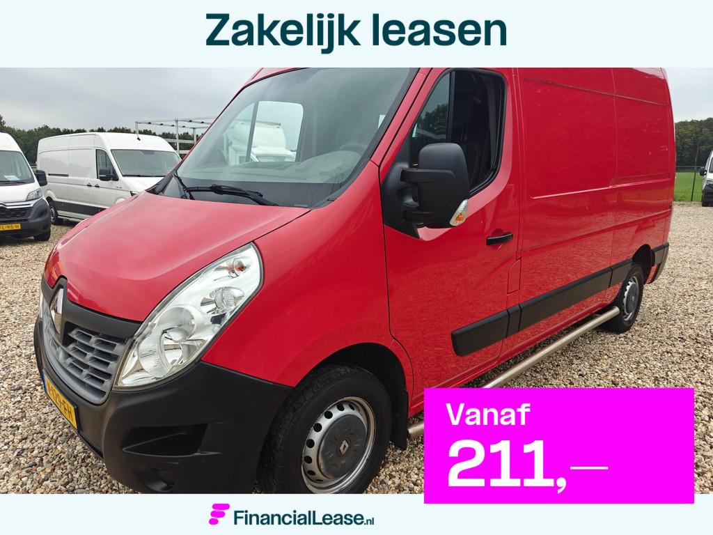 Renault Master T35 2.3 dCi L2H2 Euro 6 , 130 PK , lage km ne, Stof, Gebruikt, Euro 6, 4 cilinders