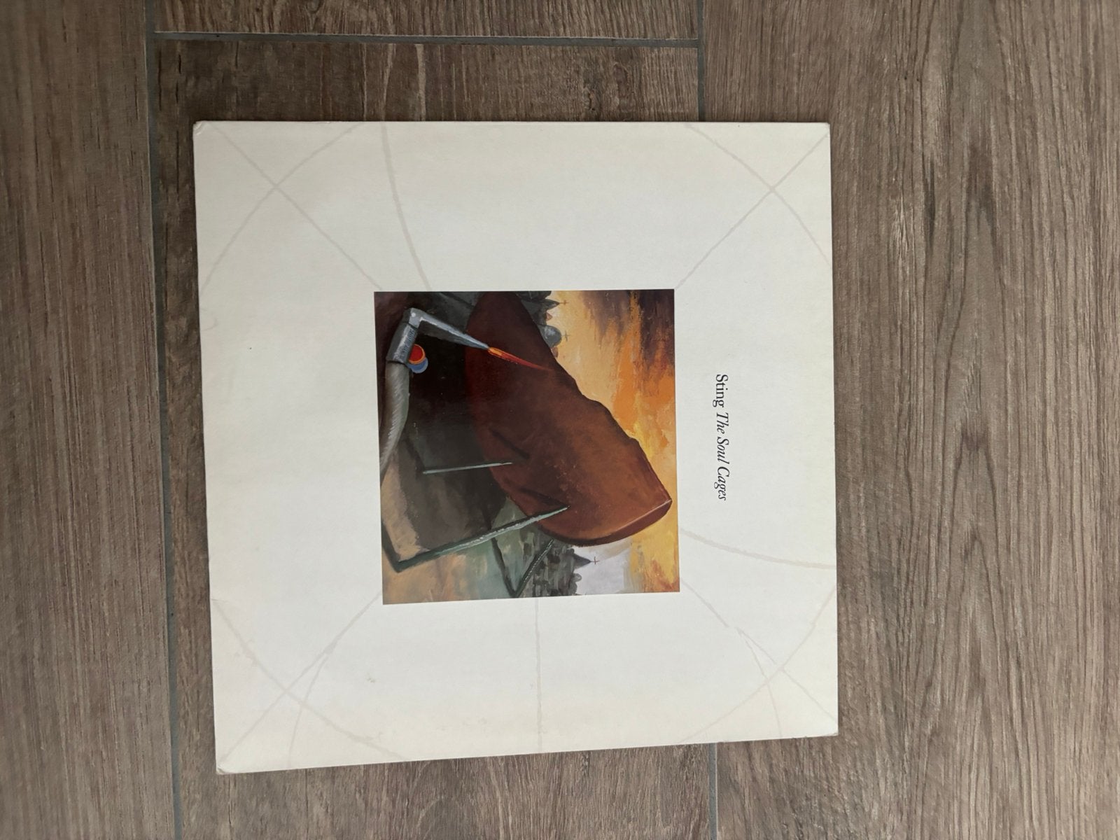 Sting the soul cages LP, Verzenden, Gebruikt, 12 inch, Poprock