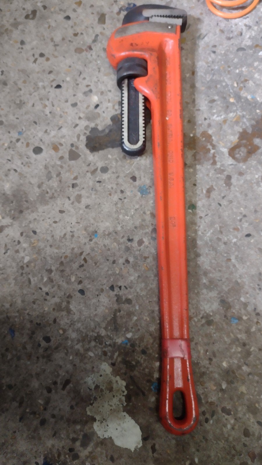 RIDGID 24 inch pijptang, Ophalen of Verzenden, Zo goed als nieuw, Tang, Ridgid