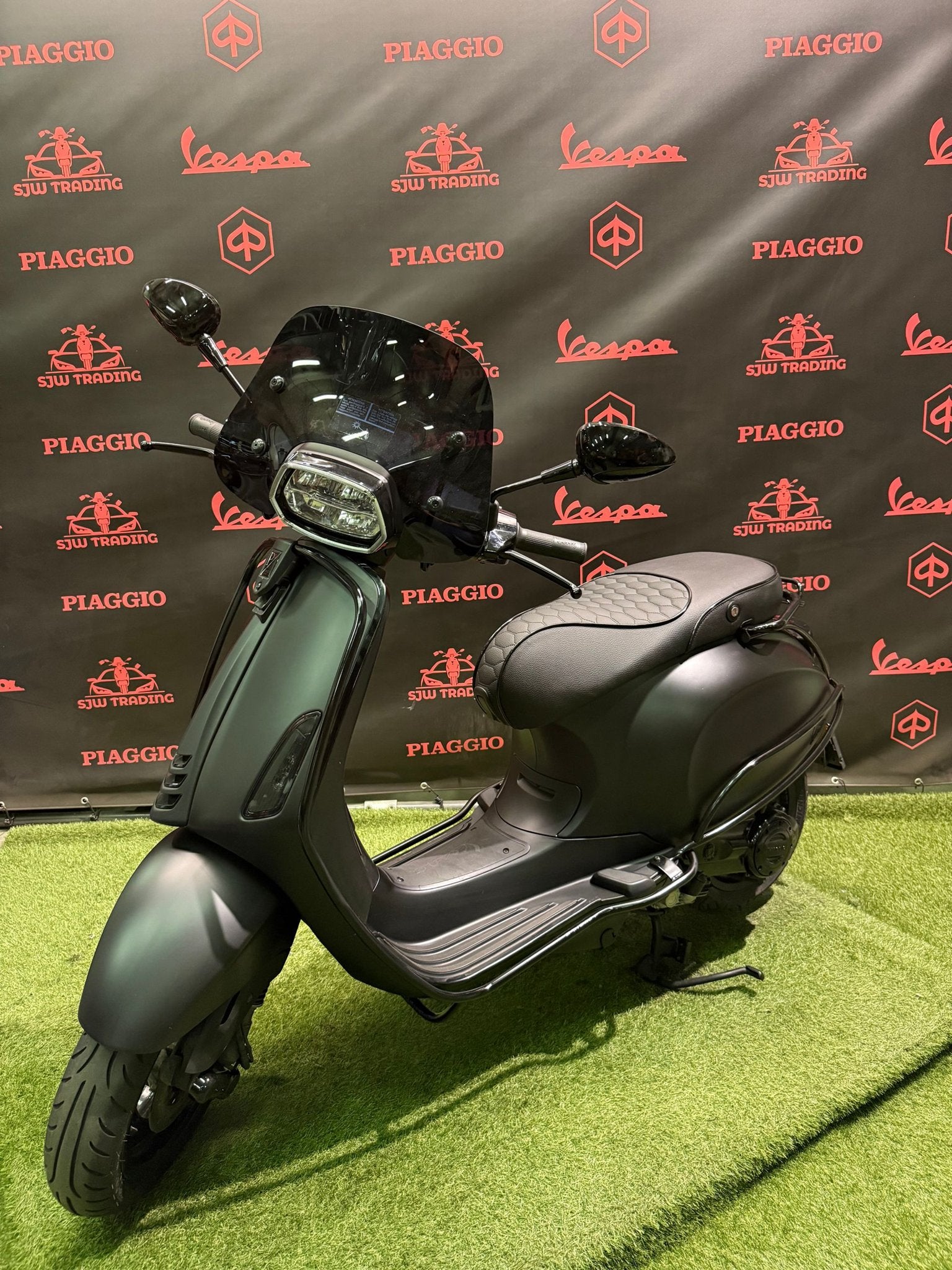 Foto 2 van Vespa Sprint 2020 Brom! Mat Zwart / RS Zadel / Garantie!