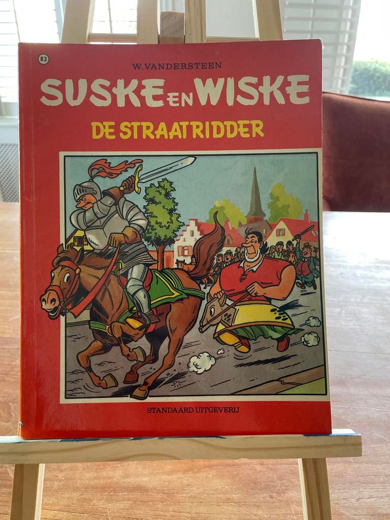 Suske en Wiske - De Straatridder (1968), Boeken, Stripboeken, Gelezen, Eén stripboek, Ophalen of Verzenden