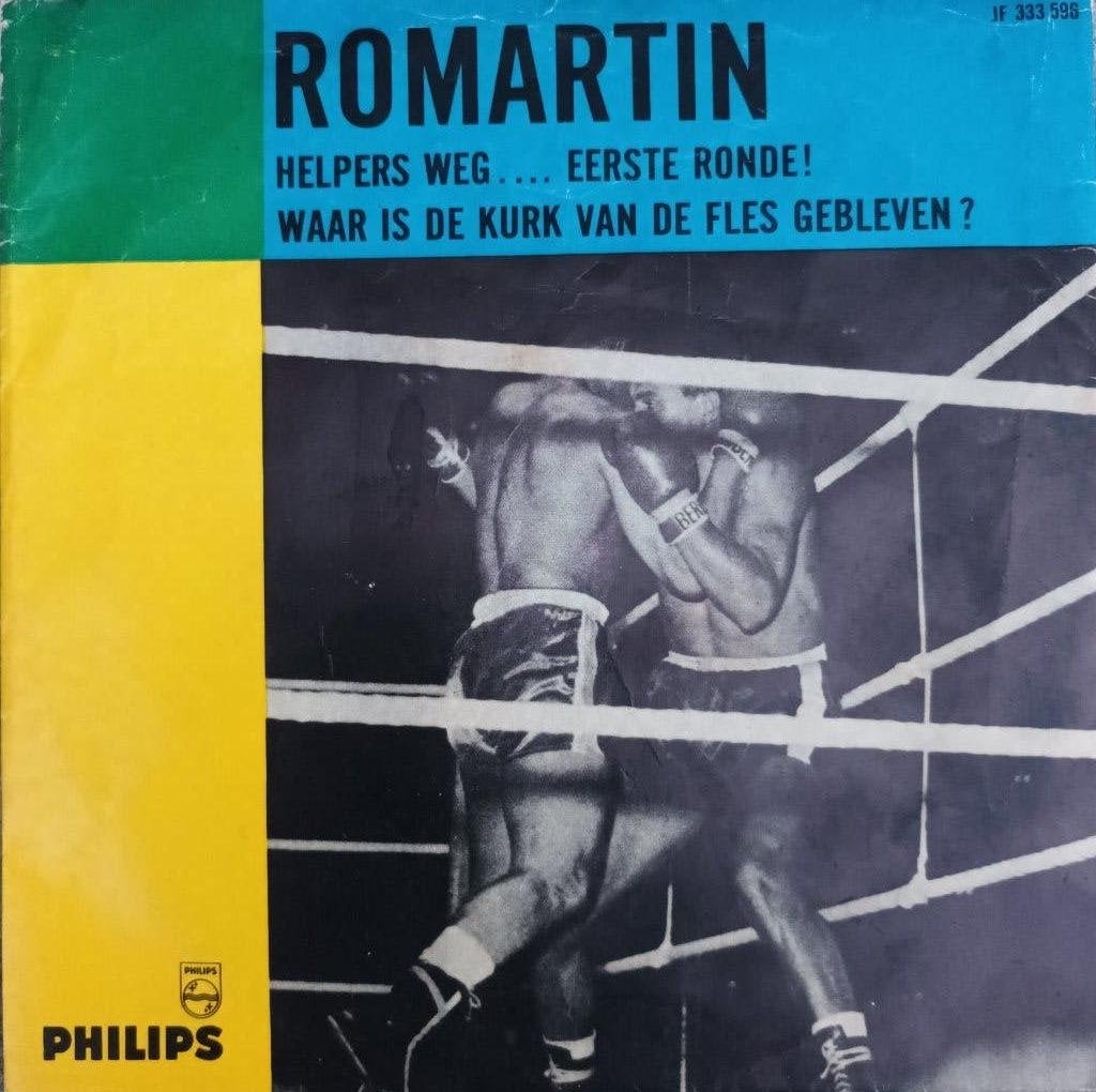 Romartin - Helpers Weg ...Eerste Ronde !  (Philips 333 596), Fotohoes, 7 inch, Ophalen of Verzenden, Zo goed als nieuw