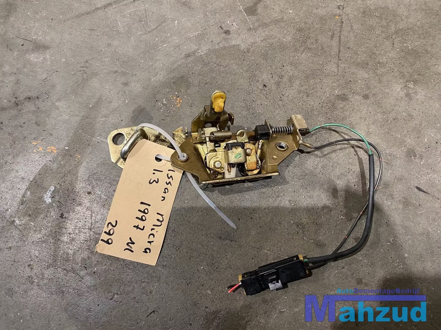NISSAN MICRA 2 K11 Achterklep slot mechaniek 1992-2002, Takashima 1-chome 1-1
220-8686  Yokohama, Ophalen of Verzenden, Achter