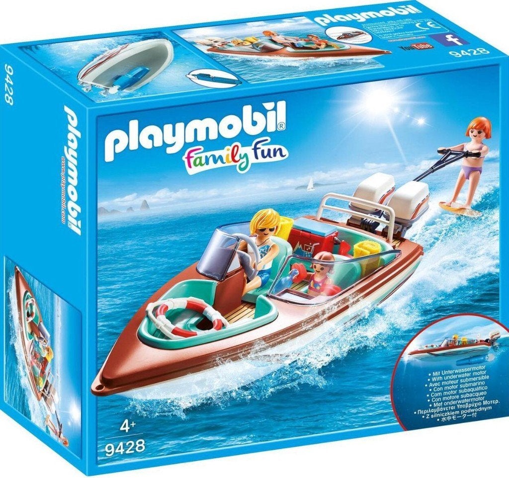 9428 motorboot, Complete set, Nieuw, Family fun, Ophalen of Verzenden