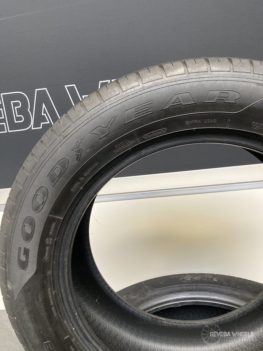 2x 255/55/19 111W Goodyear Eagle F1 AT SUV 4X4 zomer banden, 19 inch, Gebruikt, 255 mm, -