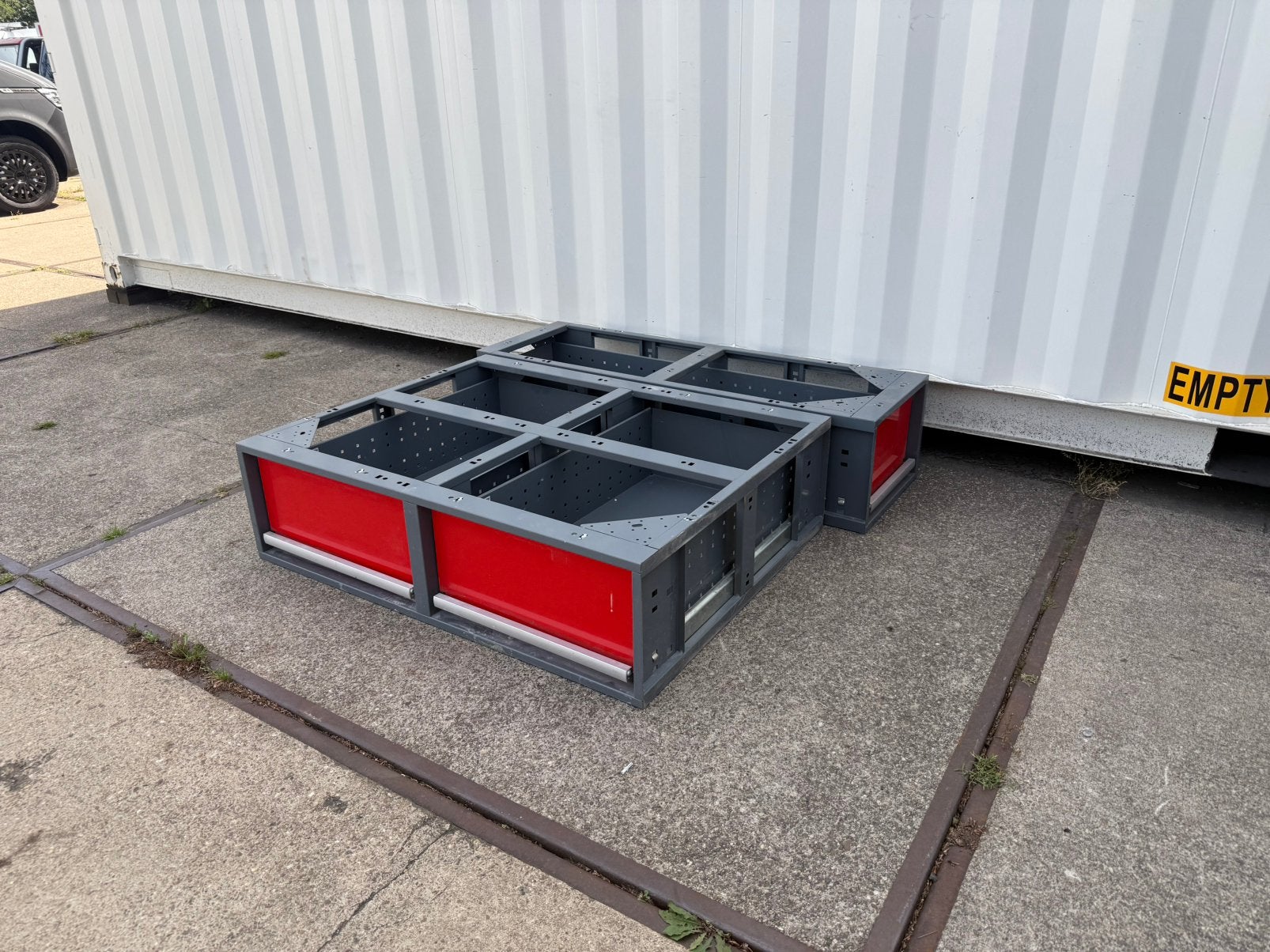 Nieuwstaat Würth Bedrijfswagen inrichting vloerlades, Ophalen, Zo goed als nieuw
