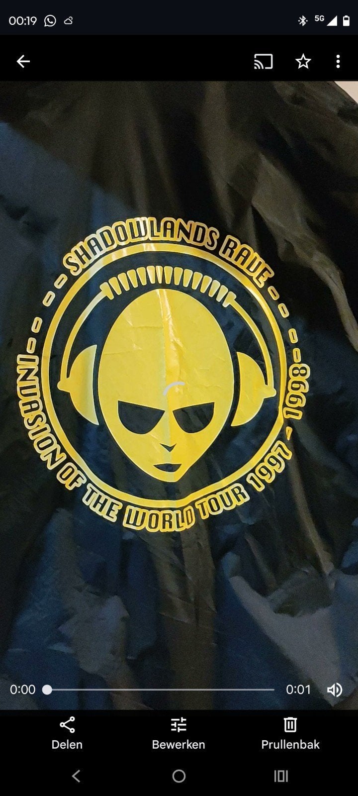 Shadowlands Terrorists wind jacket invasion of the world tou, Kleding | Dames, Gelegenheidskleding, Overige typen, Maat 42/44 (L)
