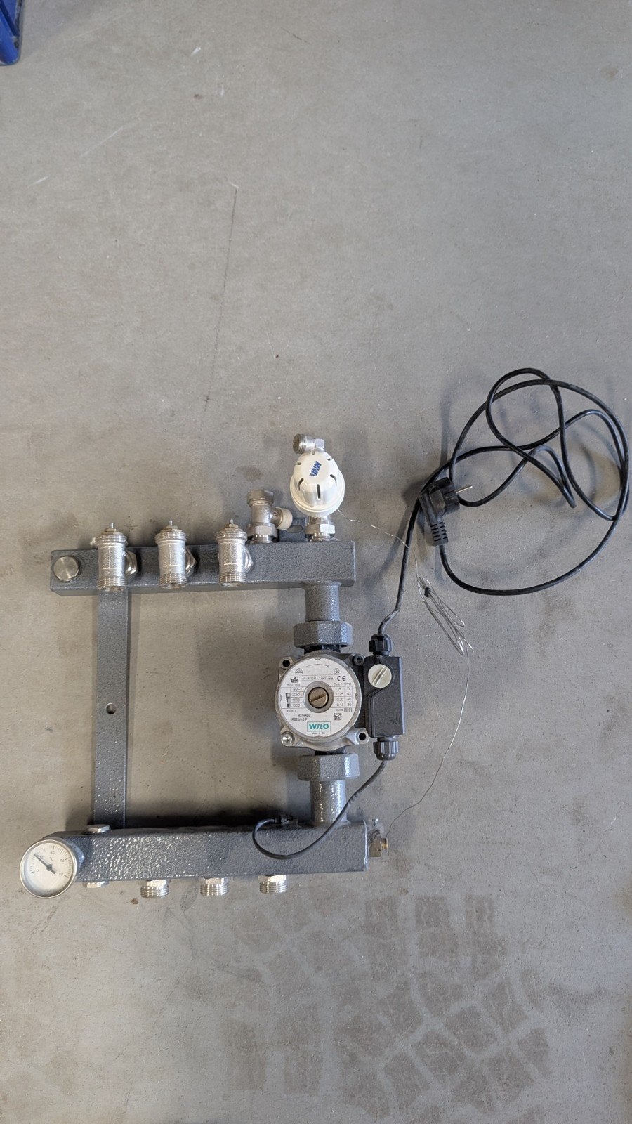Wilo RS25/4-3 P Vloerverwarmingsverdeler, 30 tot 80 cm, Gebruikt, Overige typen, Ophalen of Verzenden