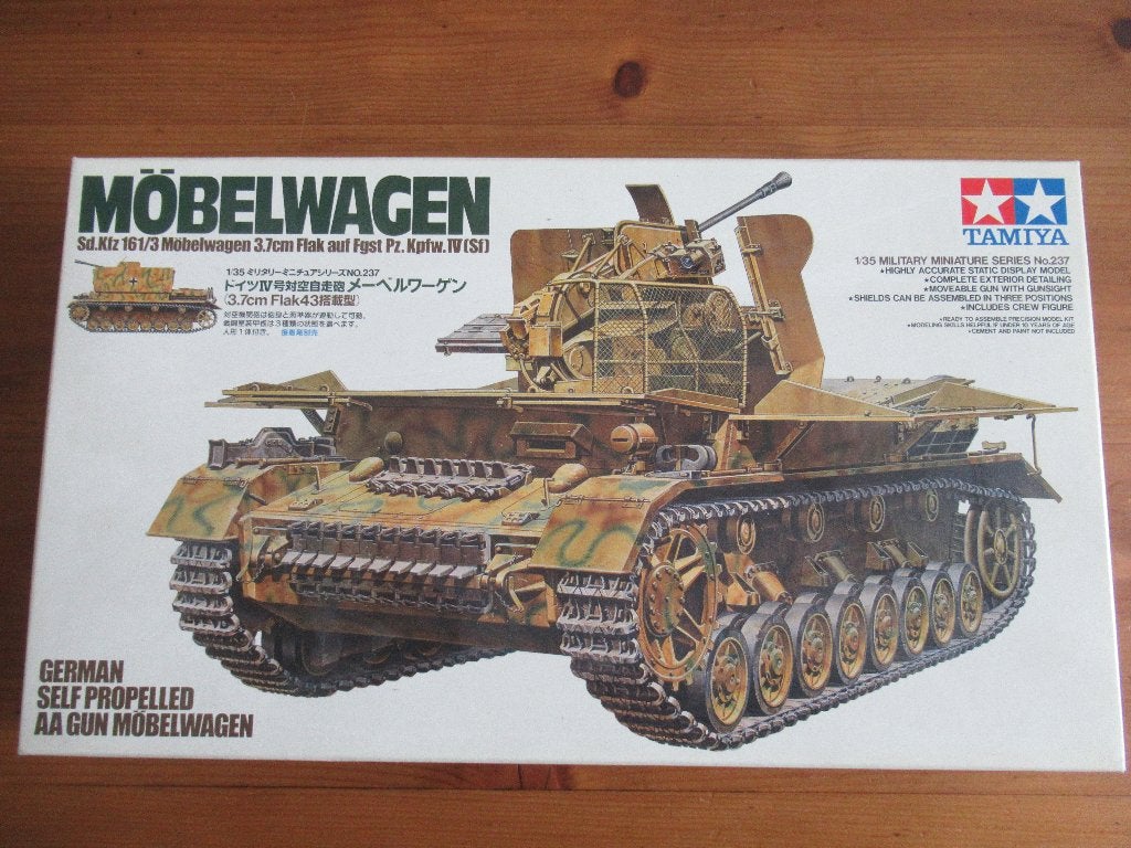 Möbelwagen (Tamiya 1/35) + Metal Barrel en PE-set, Tank, 1:32 tot 1:50, Nieuw, Ophalen of Verzenden