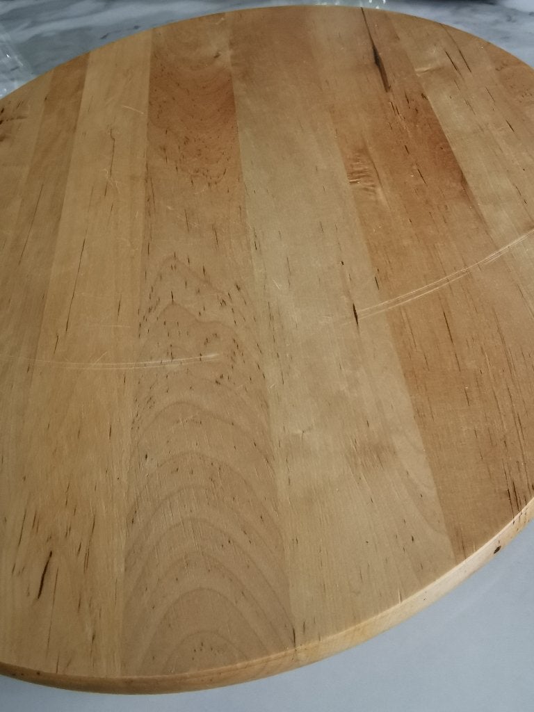 Houten draaiplateau Ikea, voor diners geschikt, Huis en Inrichting, Keuken | Keukenbenodigdheden, Ophalen, Gebruikt, Hout, IKEA