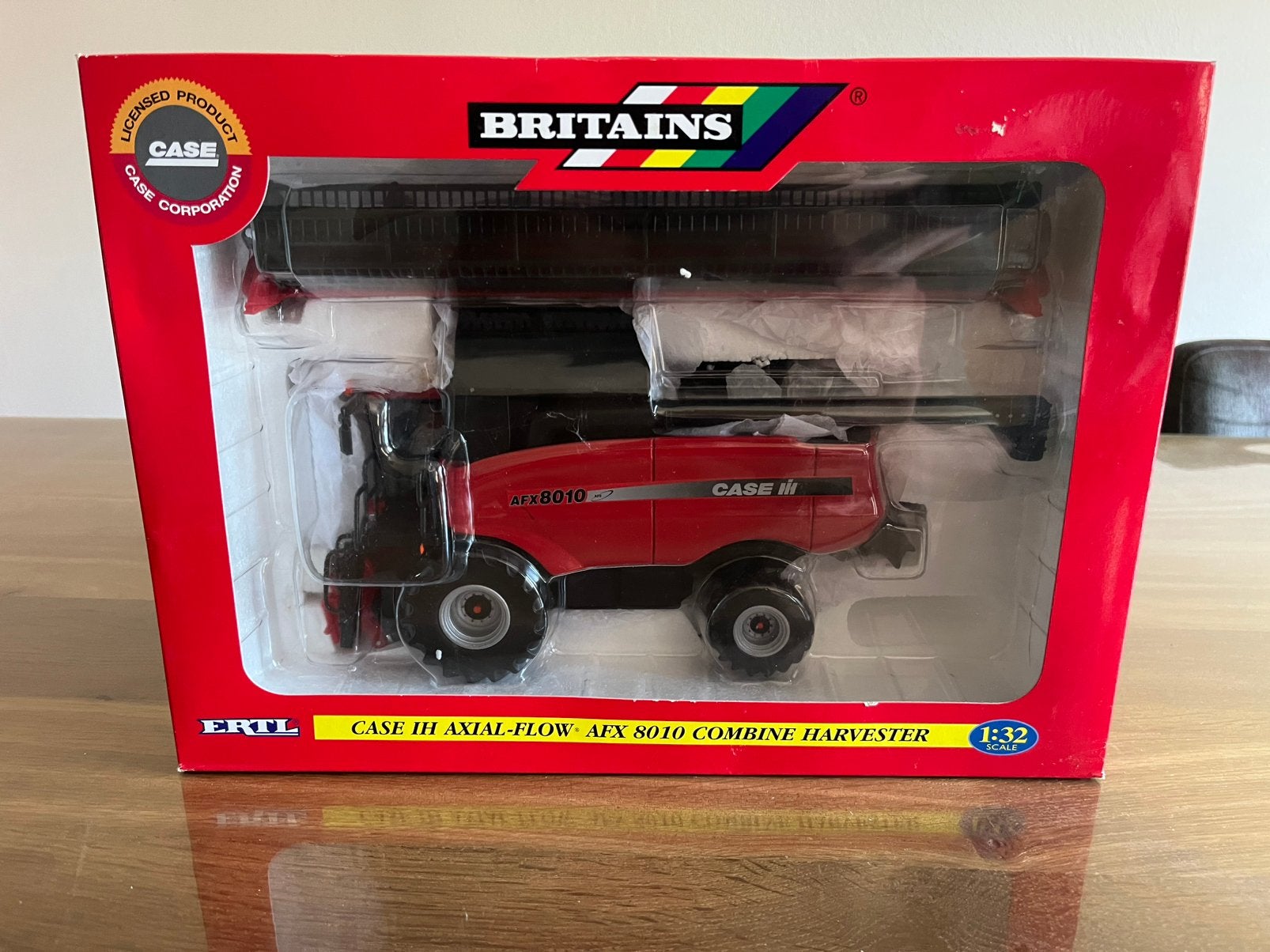 Case International AFX 8010 combine Britains 40972 Nieuw, Ophalen of Verzenden, Nieuw, Tractor of Landbouw, Britains