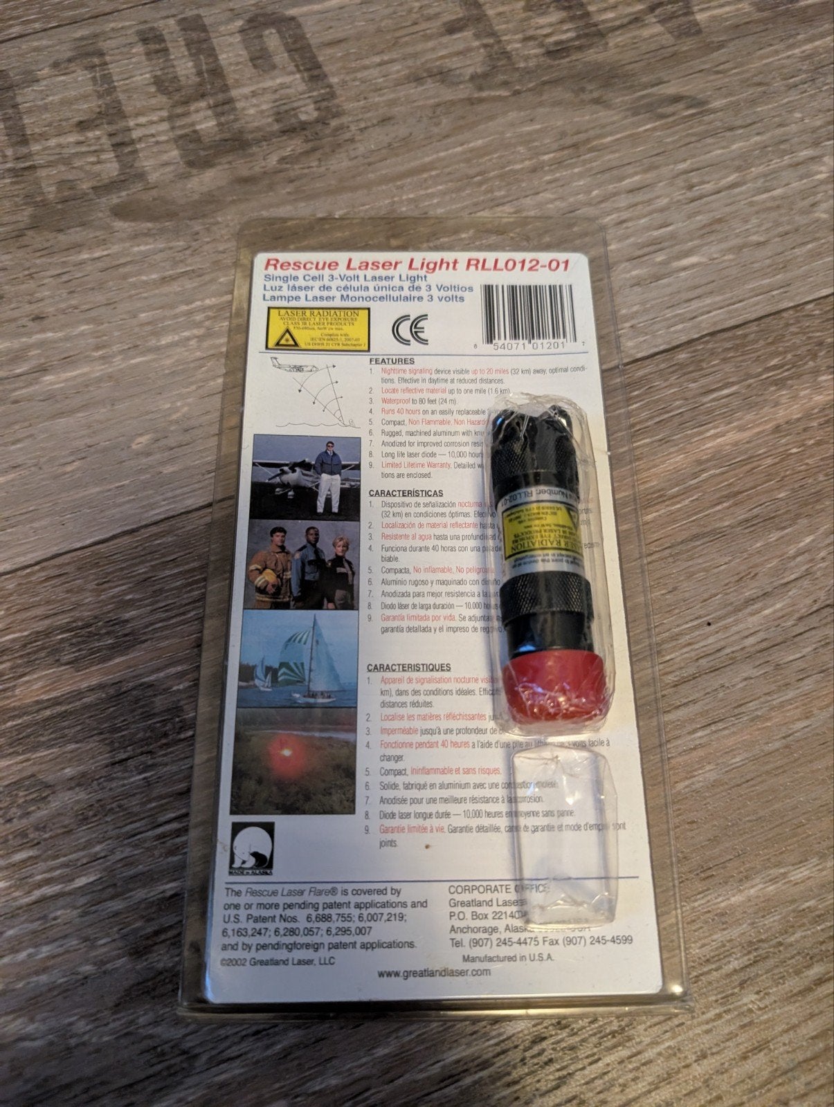 Rescue Laser Light RLL012-01 - Noodlaser voor redding, Watersport en Boten, Ophalen of Verzenden