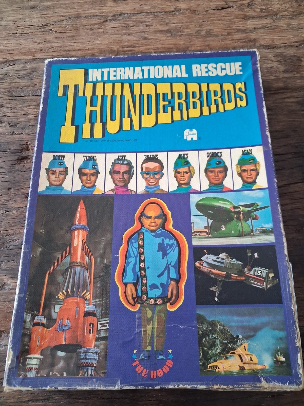 Thunderbirds International Rescue Bordspel - Niet Compleet, Vijf spelers of meer, Ophalen of Verzenden, Gebruikt, MB (Milton Bradley)