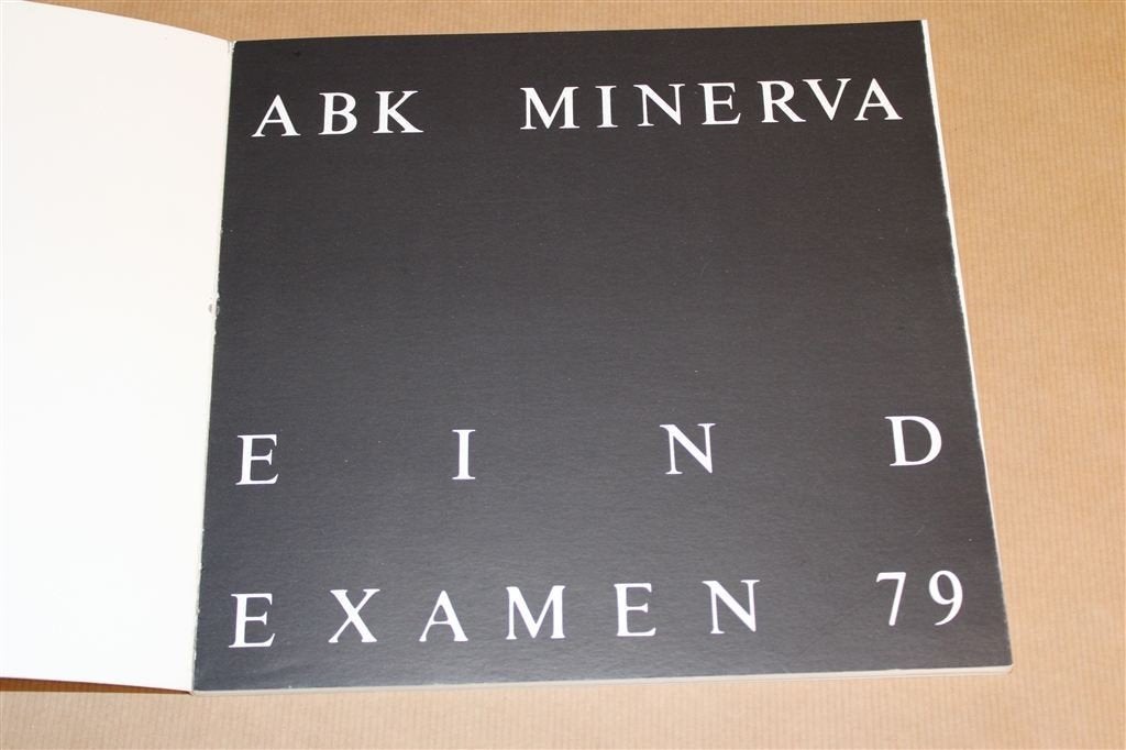 Minerva Catalogus \'79. Catalogus eindexamenwerk 1979., Ophalen of Verzenden, Gelezen