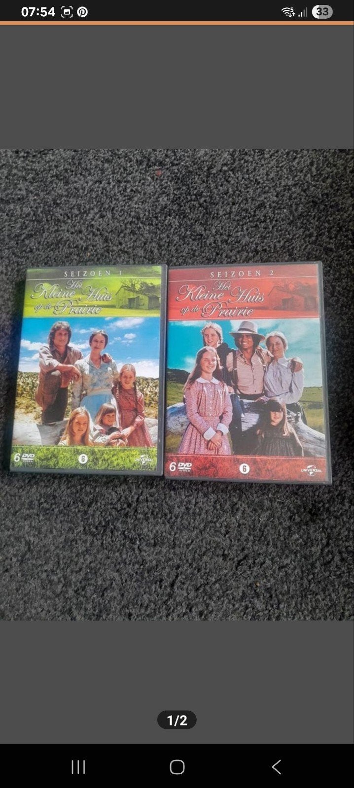 Kleine huis op de prairie deel 1 en 2, Alle leeftijden, Ophalen of Verzenden, Zo goed als nieuw, Drama