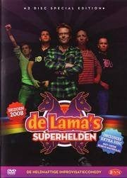 De lama's - Superhelden (2 DVD) [2901], Alle leeftijden, Ophalen of Verzenden, Zo goed als nieuw, Tv-programma of Sketches