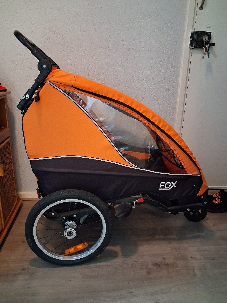 Kinderfietskar, Ophalen, Gebruikt, 80 kg of meer