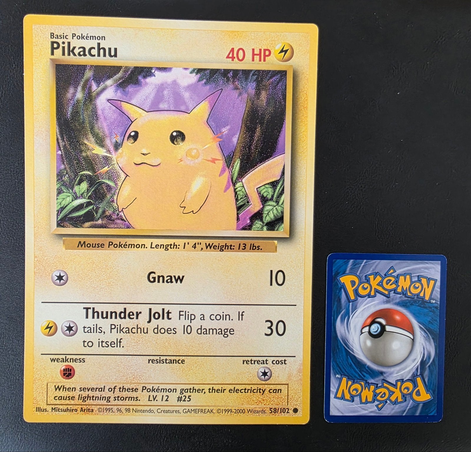 Topdeck Pikachu Jumbo Promo, Ophalen of Verzenden, Zo goed als nieuw