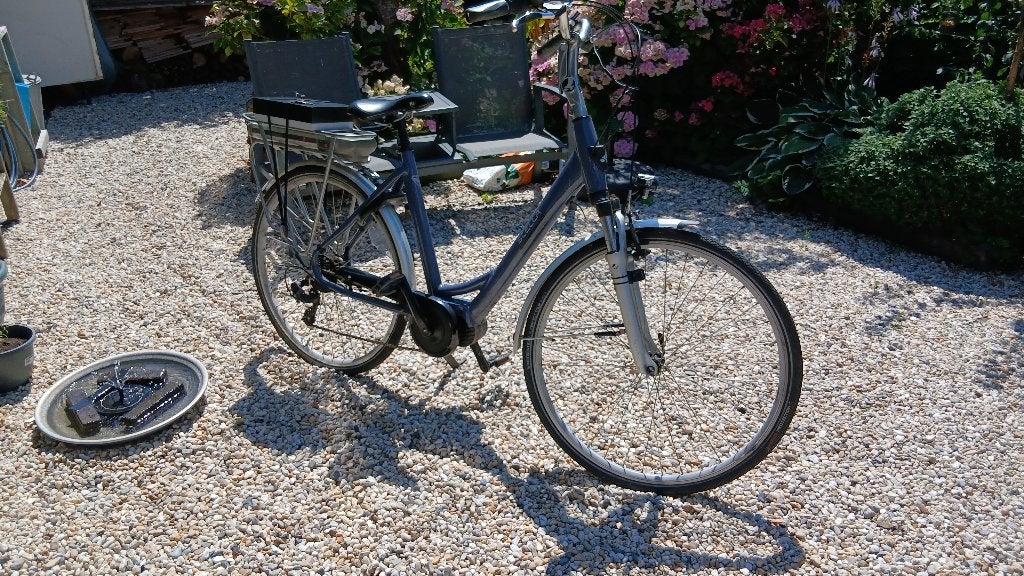 electrische fiets, Gebruikt, 47 tot 51 cm, 50 km per accu of meer, Ophalen
