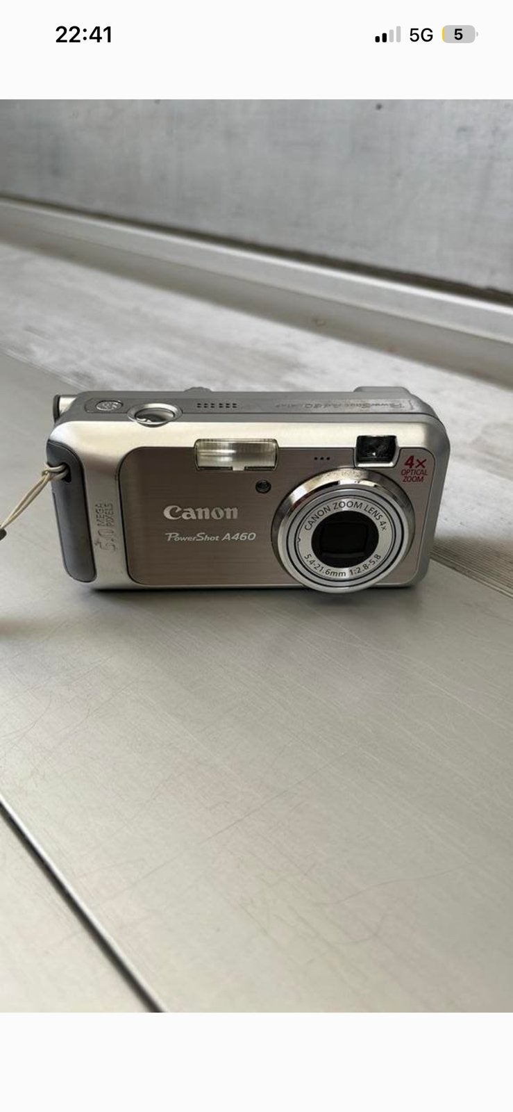 Canon PowerShot A460, Ophalen, Gebruikt, Canon