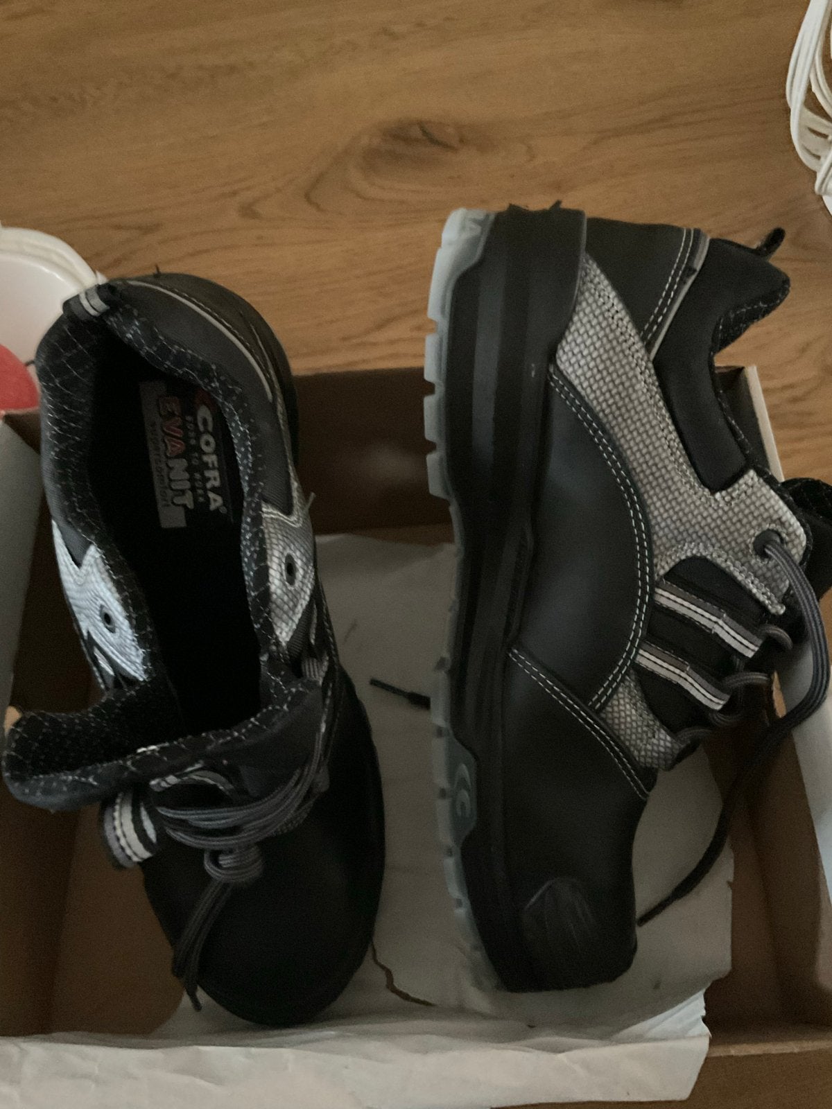 Cofra Black C3 Veiligheidsschoenen Maat 45 Nieuw in Doos, Ophalen of Verzenden, Nieuw, Zwart, Werkschoenen