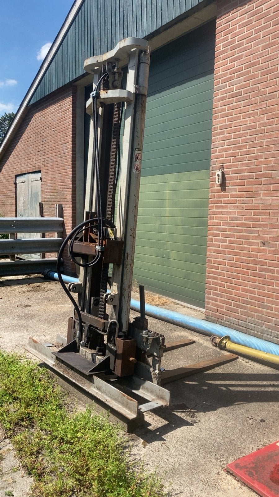 Hefmast stapelaar palletdrager, Ophalen of Verzenden, Overige typen