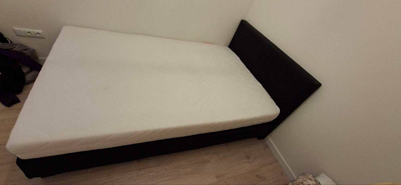 140 x 210 boxspring incl matras, Ophalen, Gebruikt, Tweepersoons, 140 cm