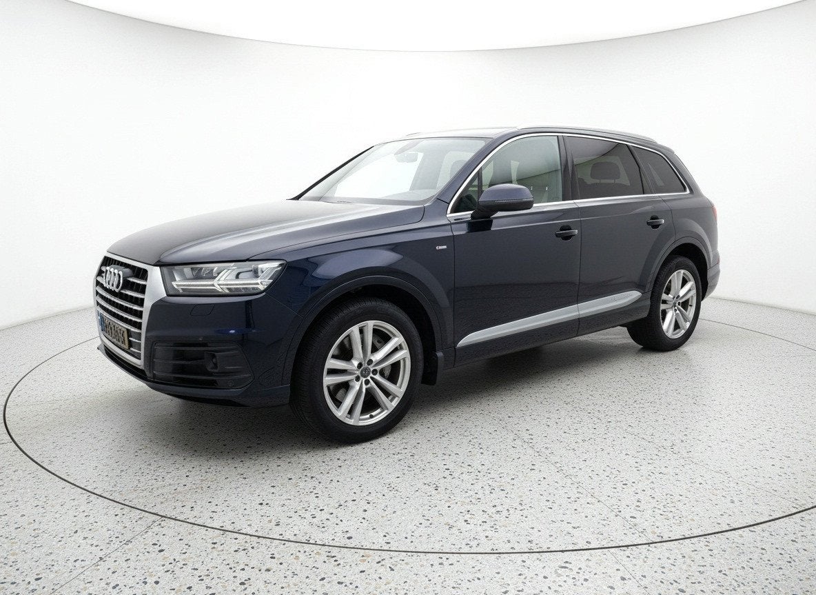 Audi Q7 3.0 TDI S-Line |quattro |7Persoons, Auto's, Audi, Automaat, Automatische klimaatregeling, Gebruikt, 241 €/maand