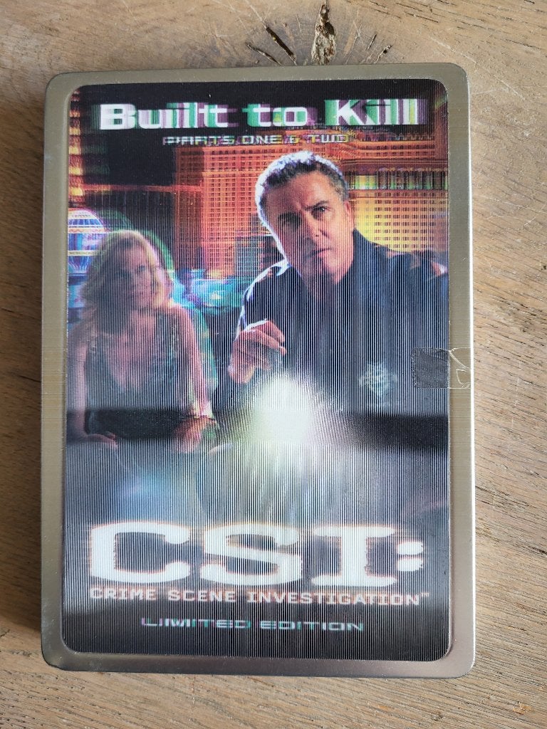 CSI: Crime Scene Investigation Built to Kill Limited Edition, Engels, Misdaad, Nederlands, Ophalen of Verzenden