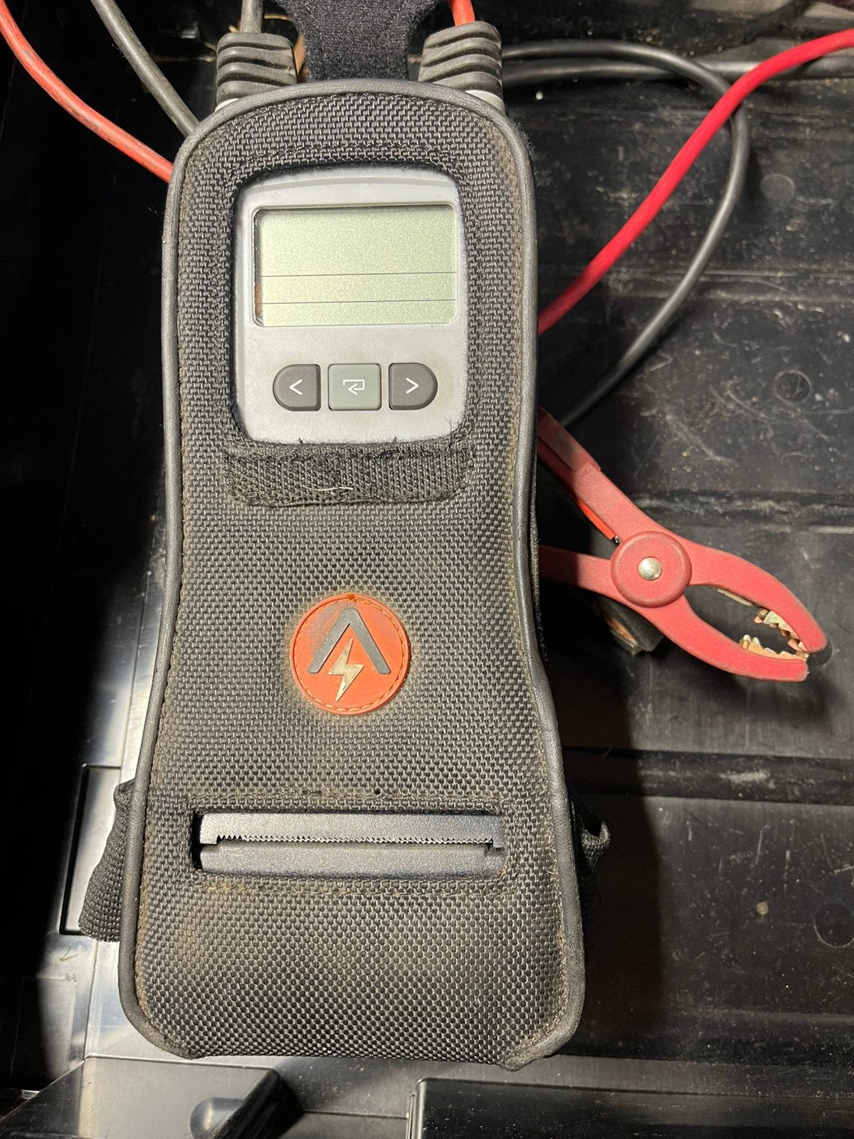argus accu tester aa500p lees tekst, Ophalen of Verzenden, Gebruikt