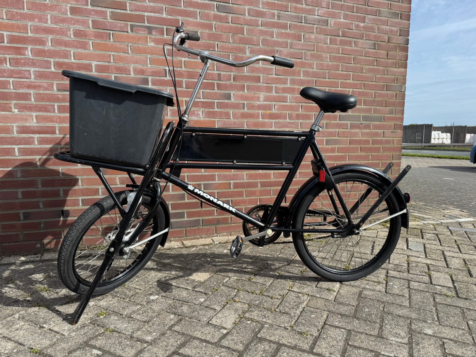 Monarch WorkCycles Bakfiets Transportfiets Hondenfiets, Fietsen en Brommers, Ophalen, Zo goed als nieuw, Overige merken, Versnellingen