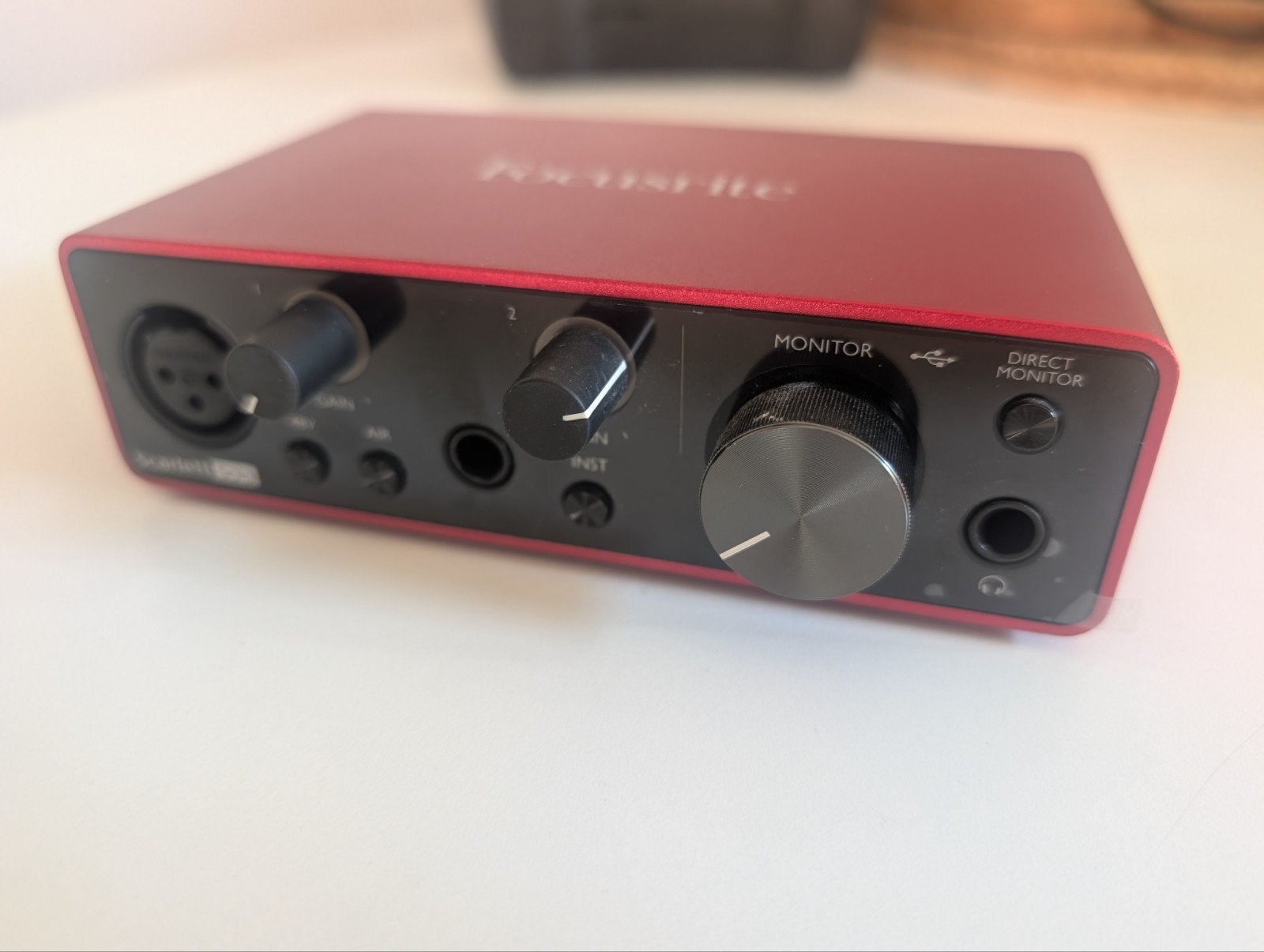 Focusrite Scarlett Solo (3e generatie) Audio Interface, Ophalen of Verzenden, Zo goed als nieuw