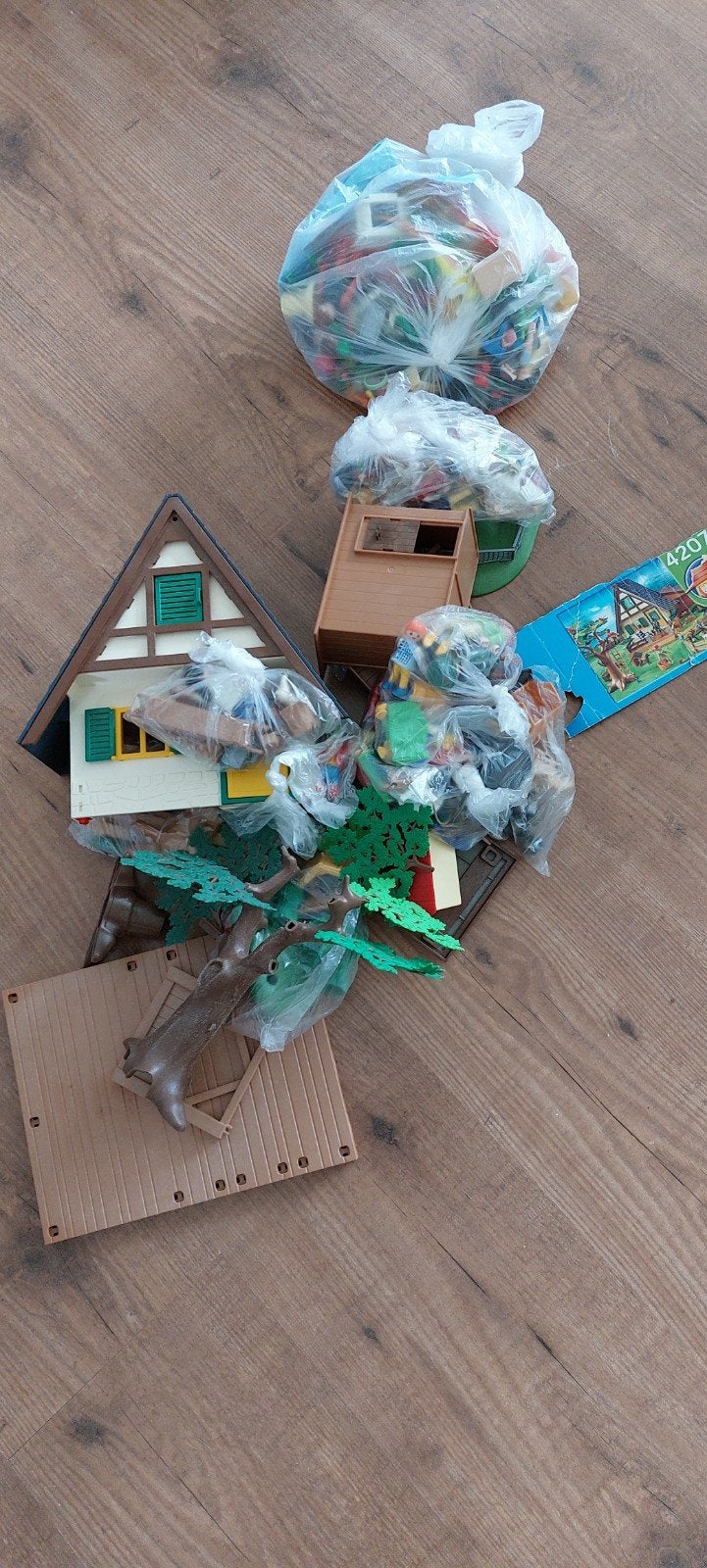 Playmobil Boshuis, Kippenhok, Honden en meer - Zak vol, Ophalen of Verzenden
