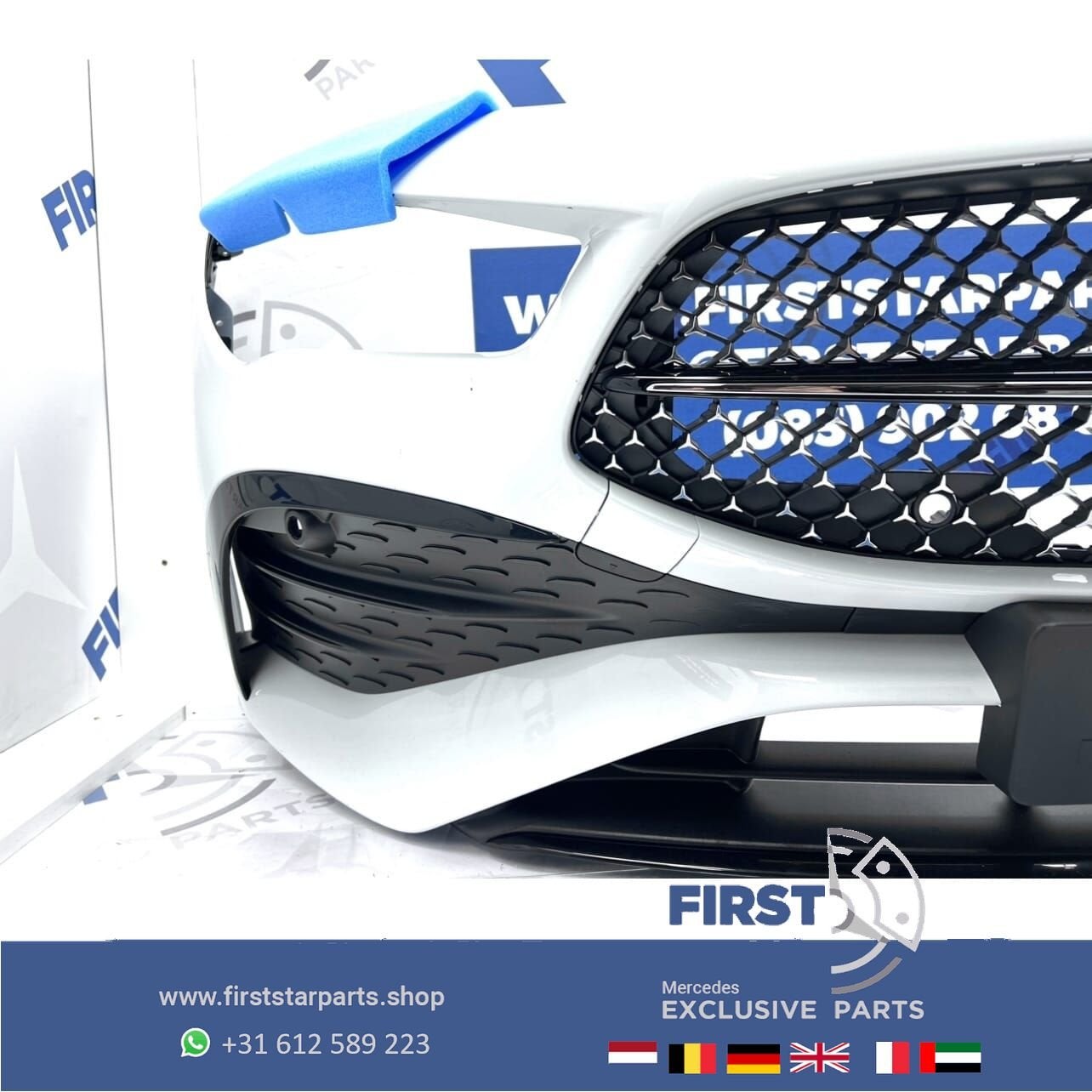 2024 W177 FACELIFT BUMPER AMG A1778859105 VOORBUMPER COMPLEE, Gebruikt, -, Voor, Ophalen of Verzenden