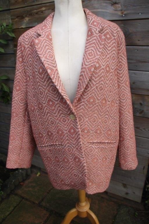 Jasje zalm/ zwart Nukus mt M Debbie Winter Vaste prijs AANB, Maat 38/40 (M), Overige kleuren, Ophalen of Verzenden, Zo goed als nieuw