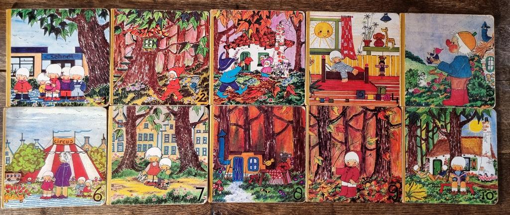 Complete serie Botjes deel 1 t/m 10 - jaren '70 - IGST, Gelezen, Fictie algemeen, Ophalen of Verzenden, Maaijke Jansma
